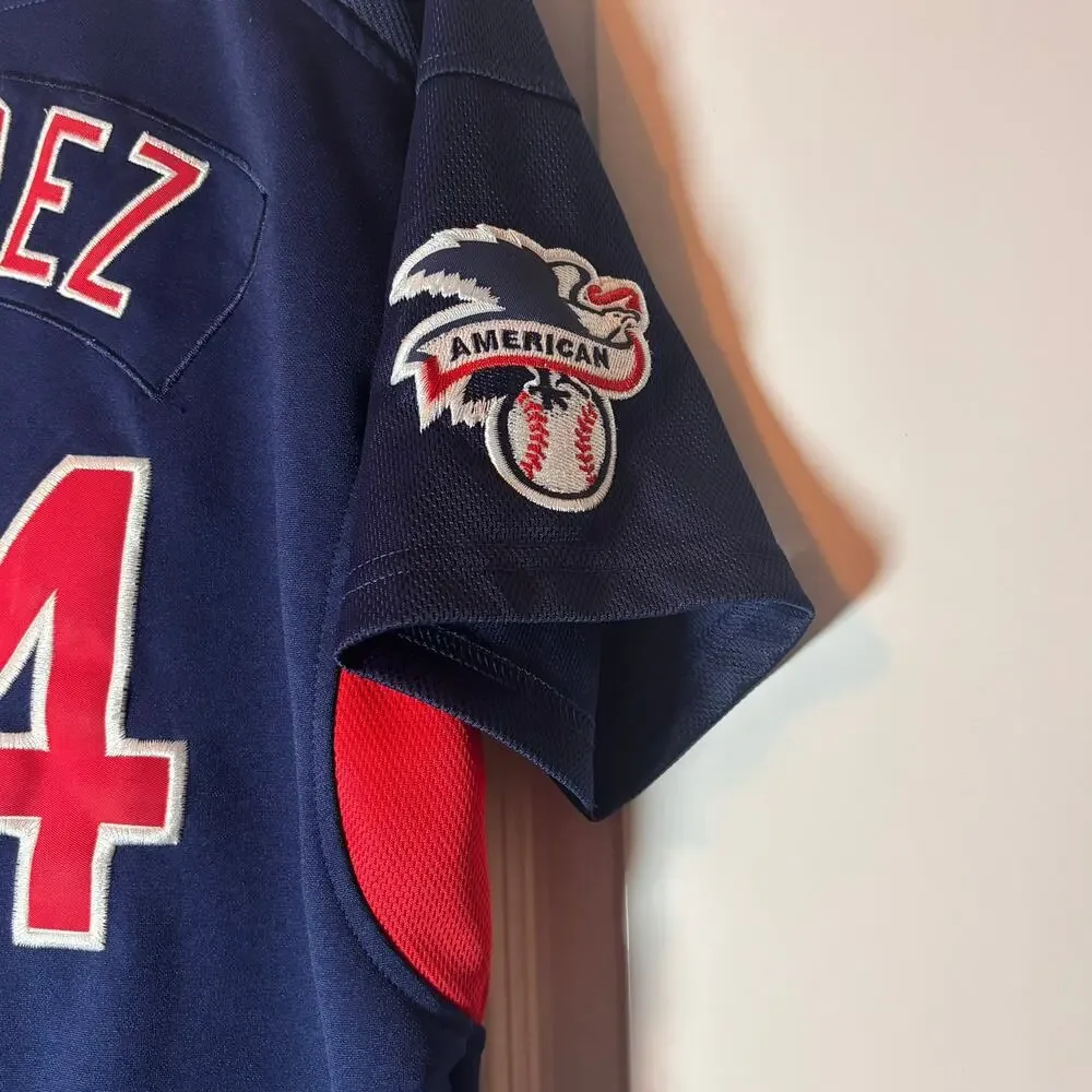Nike Boston Red Sox Ramirez #24 MLB Team Jersey Youth Large Navy Sewn Logo